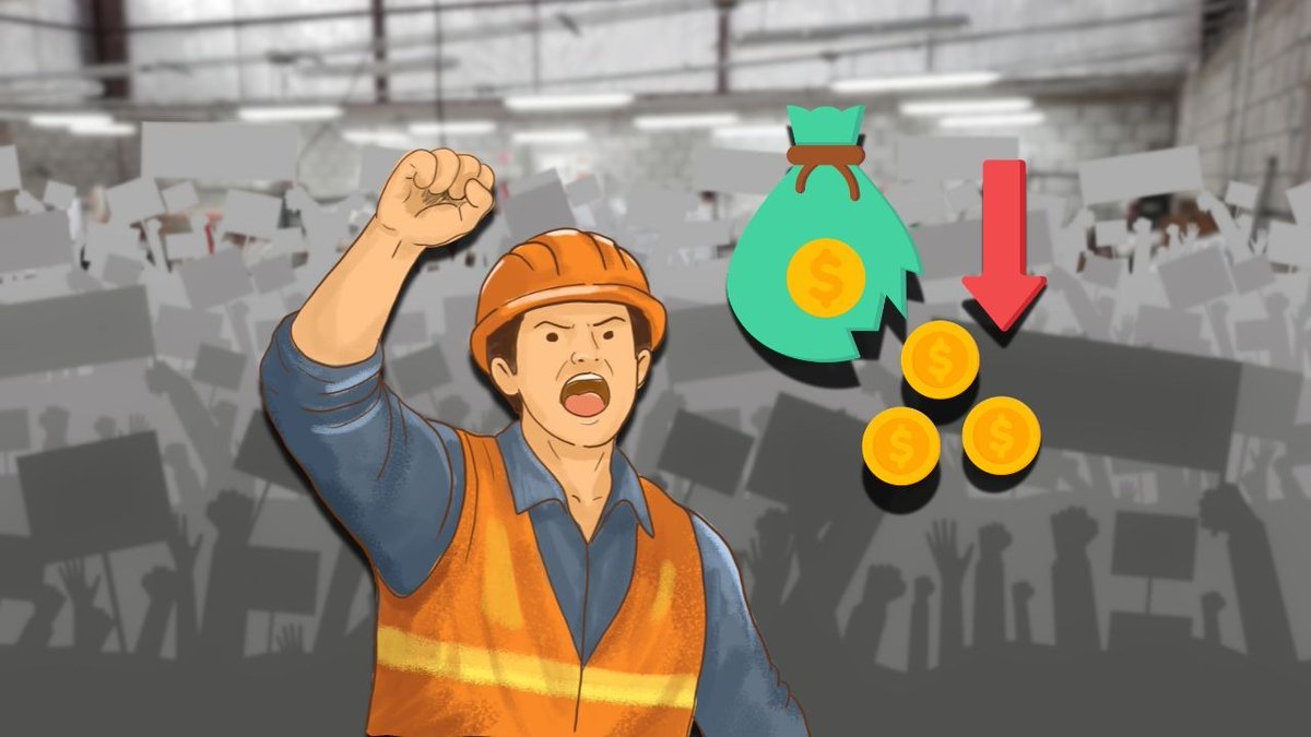 BernaDomin78150's tweet photo. La ley marca que de la utilidad neta que se genera en las empresas, los trabajadores tienen derecho a percibir del 10% pero el restante 90% se queda en manos de los patrones de las empresas. #DerechosParaLosTrabajadores https://t.co/BcJTvYGTl7