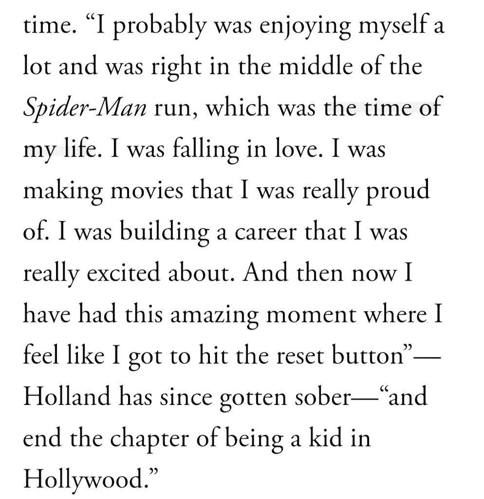 BooneAccess's tweet photo. - Over the past few months, Benson Boone has been teasing us with some Spider-Man Content.

- Tom Holland in a recent interview talking about the Spider-Man run, which was his "The Time Of My Life". https://t.co/2dRHoGhtrR