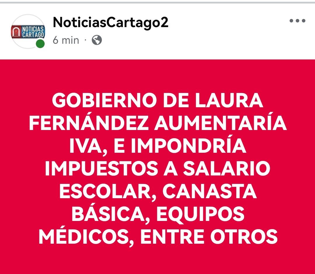 notiscartago's tweet photo. ¿Y qué dicen los que votaron por  Laura Fernández?

#Nomásimpuestos https://t.co/L7wIoVxOsS
