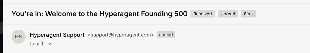 arthty's tweet photo. happy to announce op0 - the runtime for autonomous software, is now part of Airtable Hyperagent's Founding 500. https://t.co/ak7lE5fJTk