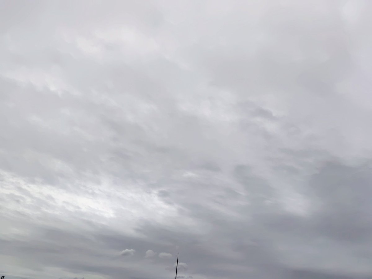 you3ta's tweet photo. 台風一過……？
とはならず
曇り空の木曜日
#イマソラ　#いまそら

#蒸しパンの日
#蒸し料理の日
新しいセイロが欲しい！ https://t.co/SJi0tHWLBq