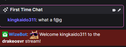 DrakeosVr's tweet photo. Please DO NOT come into my chat and say this  ...... thankfully i have banned this user straight away ... https://t.co/yY7srtuT0D