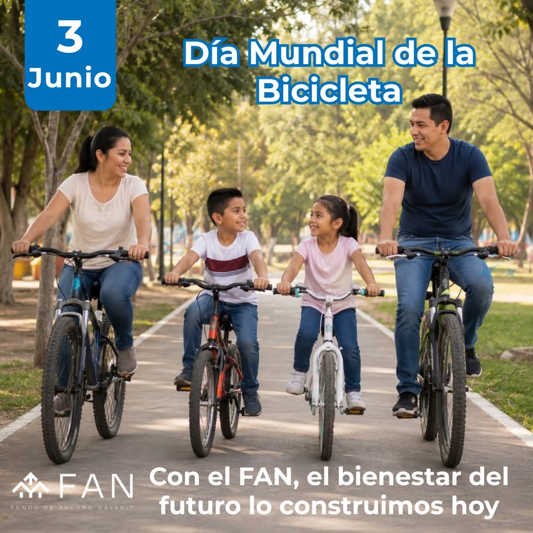 FANNayarit's tweet photo. 🚴‍♂️ Así como pedaleando cuidas tu salud, ahorrando para el retiro cuidas tu futuro. Consulta el saldo de tu cuenta individual del FAN y toma el control de tu futuro 👉 https://t.co/kYKZxm4Wg6 https://t.co/RB6IzSoovY