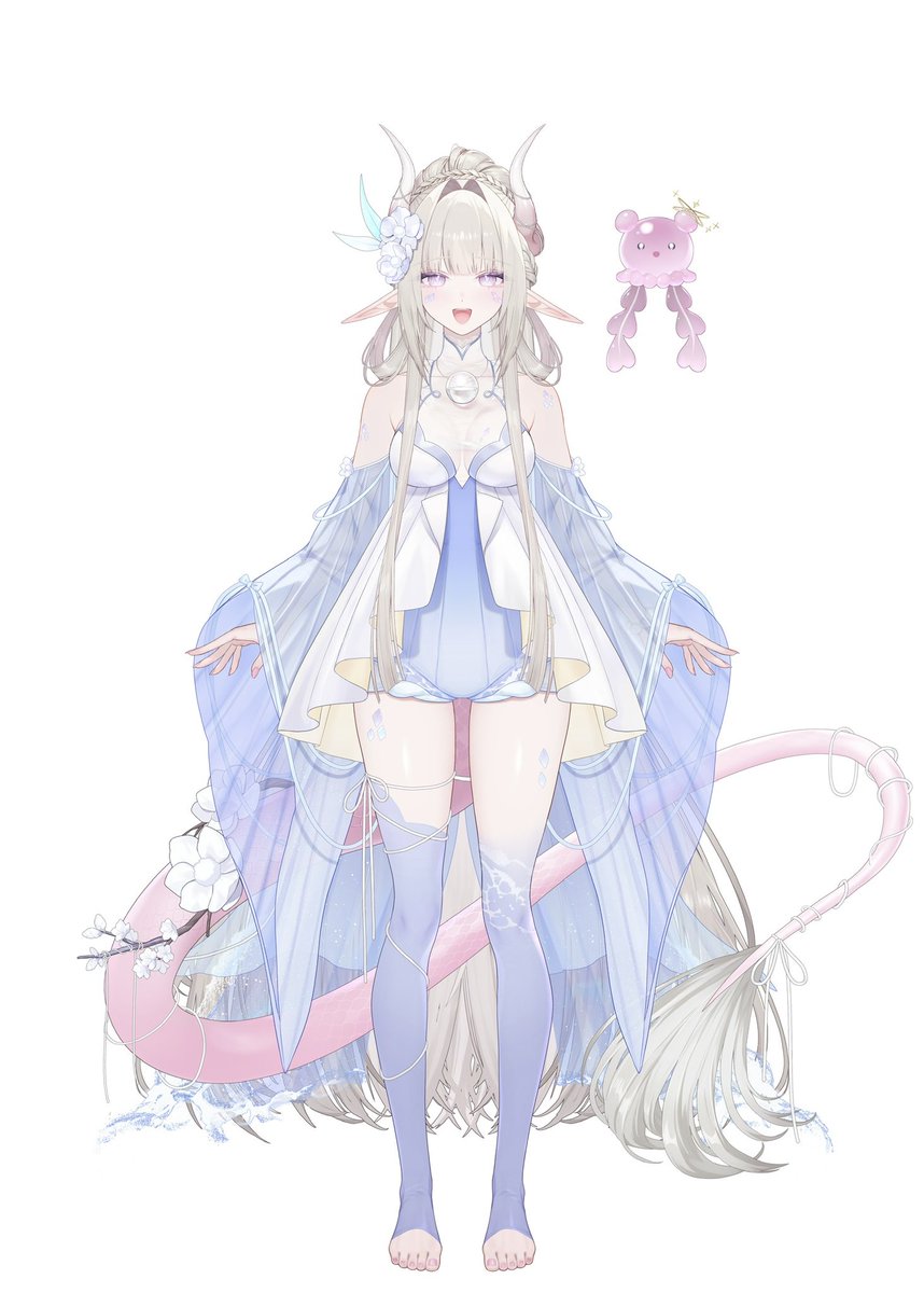 IsanoeVT's tweet photo. 🌊 Design vs Vtuber Model 💫 https://t.co/QAzTHEpYxM