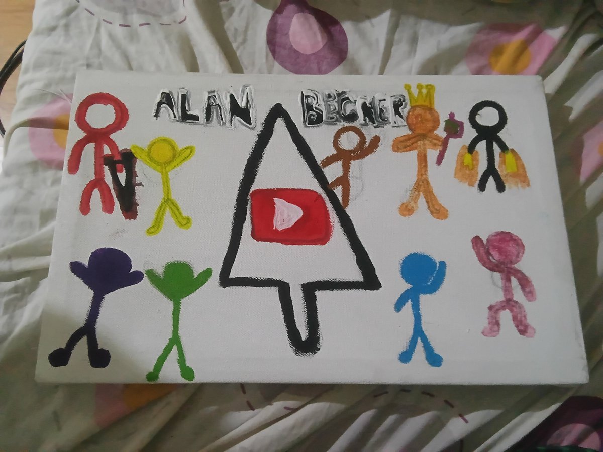 CidLacson's tweet photo. This may not be a masterpiece and as really artistic as other fan art posted to you, but I hope that you'll still appreciate it: a painting that I made back in 9th grade for Art class. Also, to June 3rd, 2026... to a Happy 20th Anniversary to AVA and all your animations! 🥳 https://t.co/LCYd78nVkw