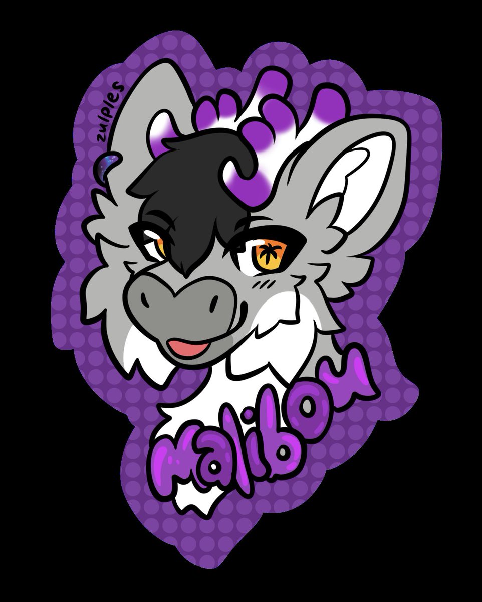 MalibuBou24's tweet photo. New badge of the bleater! Huge thanks to @zulples 
Go check em out! :3 https://t.co/2TsuBOUVtK