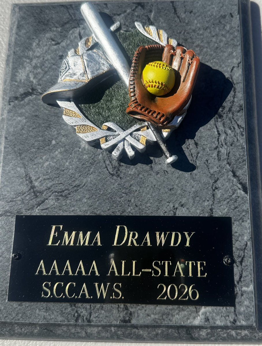 DrawdyE22's tweet photo. 5A All State… very much appreciated. Thank you for all that believed in me and pushed me to become a better athlete .@StagSoftball @PACKUPSTATE @UpstateSoftball @CofCSoftball @LadyBantams @b_elitemyers @Stag_Strength @BerkeleyStags @clemsonsoftball @USASoftball @D1Softball @DDSBandEvents @d1fastpitch1 @CSUBucsSoftball @GamecockSoftbll @UpstateSoftball @UNCSoftball @ashleychastain @CatamountSB @WoffordSoftball  @Coach_TMeds @BerkeleyStags @LadyBantams @Lander_Softball