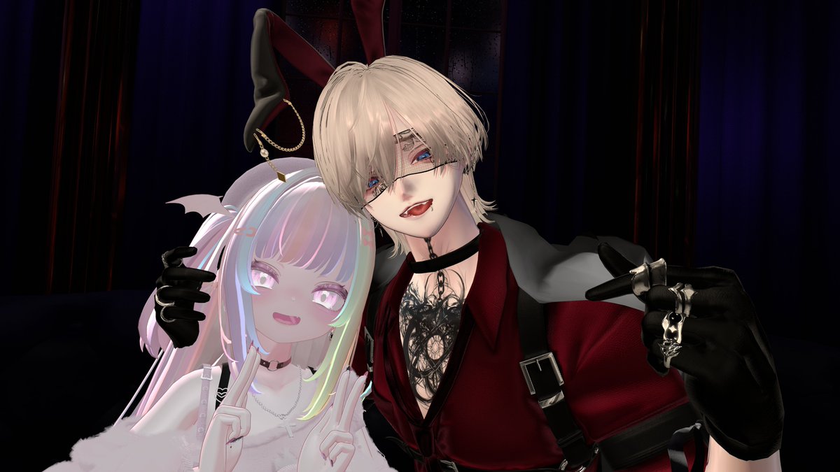 KamomeVR's tweet photo. 6月3日　うさみみホスト

可愛いうさぎさんのお兄ちゃんがいるホストイベントに行ってきました！
かっこいい見た目とは裏腹に可愛いうさみみがついていてとても良き～
お話してくれたメメくんと卯月くんとゆうまくん
ありがとうございました！！
凄く楽しかった！

また参加したいです～

#VRC_LLLL https://t.co/FQvJGiMAg0