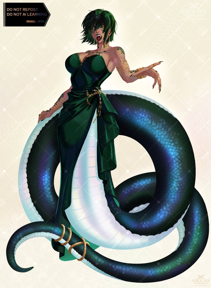 Sav_Kishy's tweet photo. #commission 🐍 https://t.co/IAx5cZEQaj