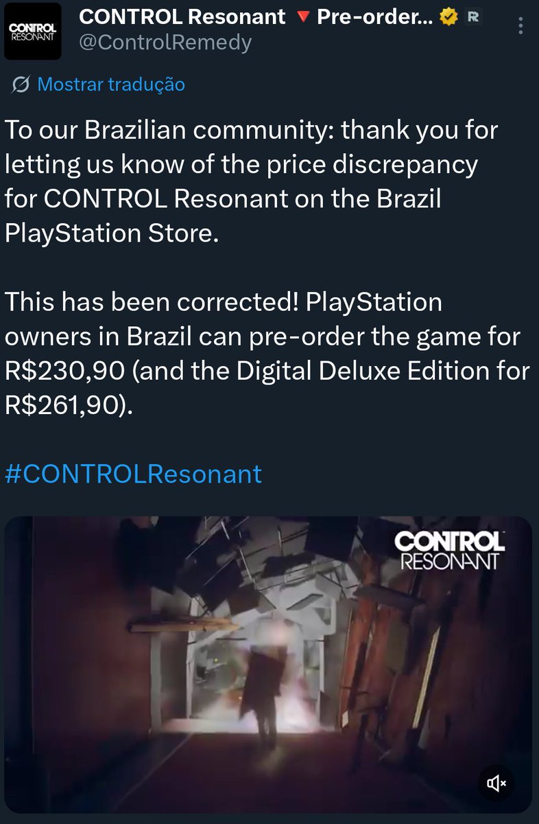 nikholash's tweet photo. @pdrorusso Remedy merece mesmo, olha isso https://t.co/7ppzxshuyq