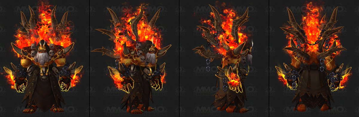 PyromancerYT's tweet photo. @Goes2Soy @Glimar_WoW Last thing I'll leave you with. Interesting how Gul'dan goes from Fel empowered to THIS in the Nighthold after taking an empowerment from Sargeras, further showing us how Sargeras is in fact not Fel. He specifically begins casting "Flames of Sargeras" after this, which are orange https://t.co/6xViGopohR