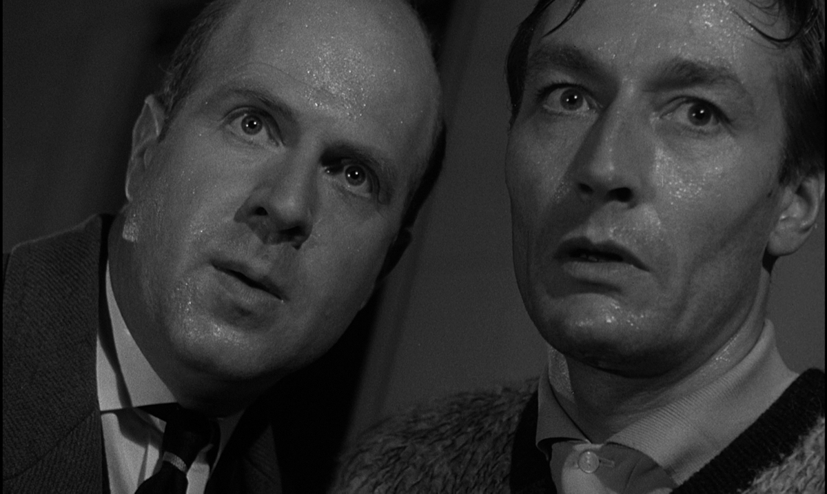 DVDBeaver's tweet photo. John Krish's "Unearthly Stranger" Blu-ray - John Neville, Philip Stone, Patrick Newell, Gabriella Licudi, Warren Mitchell, Jean Marsh @KinoLorber
US: https://t.co/yOsC0ig8WT
CAN: https://t.co/5Y4LStQPPW
BONUS CAPTURES:
https://t.co/pLwIeYZKDE
OUR COMPARISON:
https://t.co/qzGdMxYACt
A cleverly conceived, eerily atmospheric sci-fi chiller, Unearthly Stranger stars John Neville (The Adventures of Baron Munchausen) as a scientist engaged in an experimental project like no other. TP91 is a secret and highly complex formula which will enable man to project himself through time and space, but when Dr. Munro (Warren Mitchell, Jabberwocky) succeeds in solving the first part of it he is found dead before he can pass on the invaluable result. His successor (Neville) quickly senses that both he and his new wife (Gabriella Licudi, Casino Royale) are now in grave danger. This original, intelligent and compelling thriller was directed by John Krish (Decline and Fall… of a Birdwatcher) and featured Philip Stone (The Shining), Patrick Newell (The Avengers) and Jean Marsh (Willow) in wonderful supporting roles.
***
John Krish’s Unearthly Stranger is a lean, dialogue-driven British science-fiction thriller that punches far above its modest B-movie weight. It exemplifies the intelligent, low-budget strain of 1960s British genre cinema that favored paranoia, atmosphere, and social subtext over special effects or spectacle. As Krish’s first theatrical feature (he came from documentary and later contributed to The Avengers,) the film demonstrates remarkable economy and visual ingenuity within severe constraints - few locations, minimal cast, and virtually no optical effects. What emerges is a chamber-piece study of distrust, otherness, and quiet invasion that still feels unsettling today. Everyday details, such as Julie removing a hot casserole dish from the oven bare-handed, land with quiet horror because they are played completely straight. The cast elevates the material significantly. John Neville (The Adventures of Baron Munchausen, A Study in Terror, Billy Budd) brings a convincing mix of intellectual intensity and emotional unraveling to Davidson; his growing hysteria never tips into camp. Gabriella Licudi (Casino Royale, The Fall of the Roman Empire,) often cast as exotic “decoration,” here delivers a genuinely enigmatic and poignant performance as the alien who begins to question her mission through human connection. Patrick Newell’s (The Canterbury Tales, The Avengers, The Strange Affair, The Magnificent Seven Deadly Sins) Major Clarke is a standout - jovially sinister, bureaucratic, and faintly ridiculous in a way that makes the security state itself feel alienating. Philip Stone provides gravitas as the senior scientist, while Jean Marsh (The Changeling, The Eagle Has Landed, A Day in the Death of Joe Egg, Frenzy, The Roman Spring of Mrs. Stone, The Limping Man) makes the most of her limited screen time, her final reveal landing with real impact. The ensemble treats the pseudoscientific dialogue with straight-faced conviction, which is essential to the film’s effectiveness. Unearthly Stranger is frequently compared to I Married a Monster from Outer Space (1958) and Invasion of the Body Snatchers, but it is quieter, more intimate, and more socially pointed. Its greatest strength is its restraint and atmosphere. On a tiny budget it creates genuine unease without monsters or explosions. The final twist is genuinely chilling in its implications. Limitations include occasional plot holes (lax security for a project of this importance), heavy reliance on exposition, and some dated pseudoscience. Gender politics can feel uncomfortable to modern viewers - Julie is objectified and ultimately neutralized as a threat - though the film’s deeper critique of male institutions provides some counterbalance. Today it remains underrated, occasionally resurfacing in discussions of British B-movies and paranoid sci-fi. It was selected by film historians Steve Chibnall and Brian McFarlane as one of the most meritorious British B-films of 1945–1970. Its influence is subtle but visible in later low-key invasion narratives. This Kino Blu-ray release marks the first major U.S. edition of Unearthly Stranger and it bests the earlier region 'B' Network disc on every front. For fans of 1960s British sci-fi, paranoia thrillers, and understated genre cinema, this is a strong and long-overdue presentation that does justice to John Krish’s intelligent little chiller. Warmly recommended.