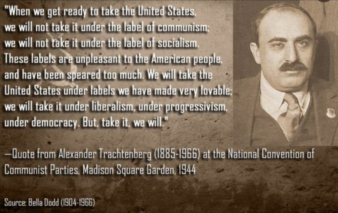 Questioningisok's tweet photo. @jacksonhinkle Does Jackson really understand what Communism is and who is behind it?? https://t.co/hZ8ynQzZ77