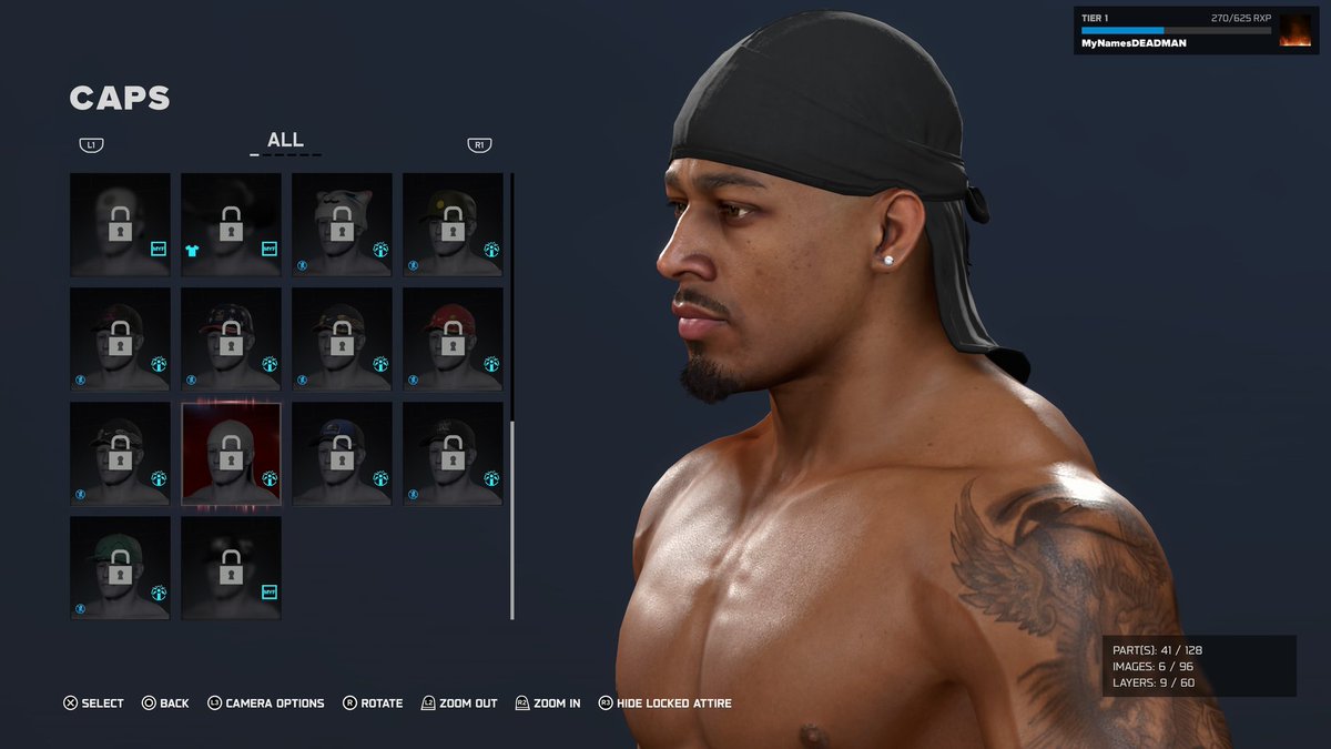MyNamesDEADMAN's tweet photo. Cool AF addition I noticed. Can be found in the mask store on the island #WWE2K26 https://t.co/f5mY7xZscQ