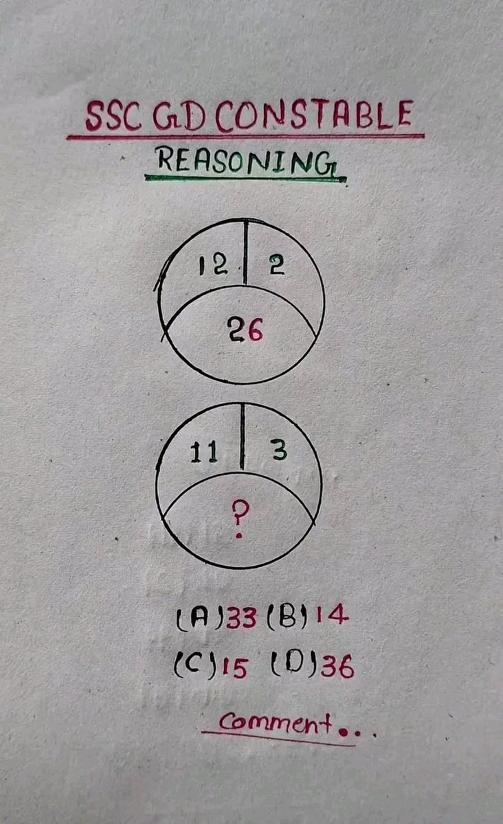 MaryamF12389's tweet photo. Test your IQ in 10 seconds 🧠
One missing number, one correct answer.

What's your guess? 🔥 https://t.co/oGJ7VvFMeV