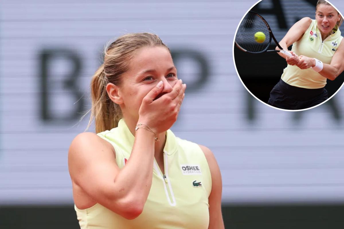 nypost's tweet photo. 114th-ranked qualifier Maja Chwalinska makes it to French Open semifinal in historic stunner https://t.co/J4nXTJpZfV https://t.co/TU74MdD6UC