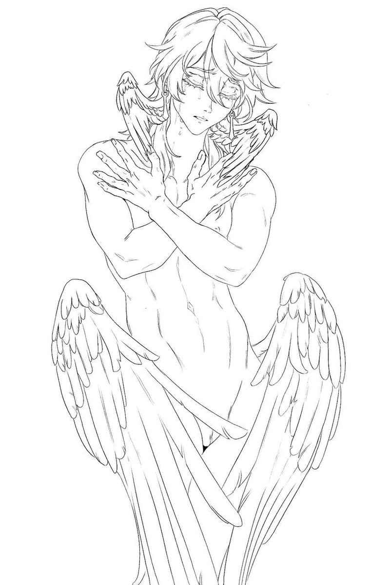hawk_ssss's tweet photo. #wip Sunday 
My unfinished line, sketch by @bluewoman990 
#sunday #hsr https://t.co/WB7K0sJ7VG