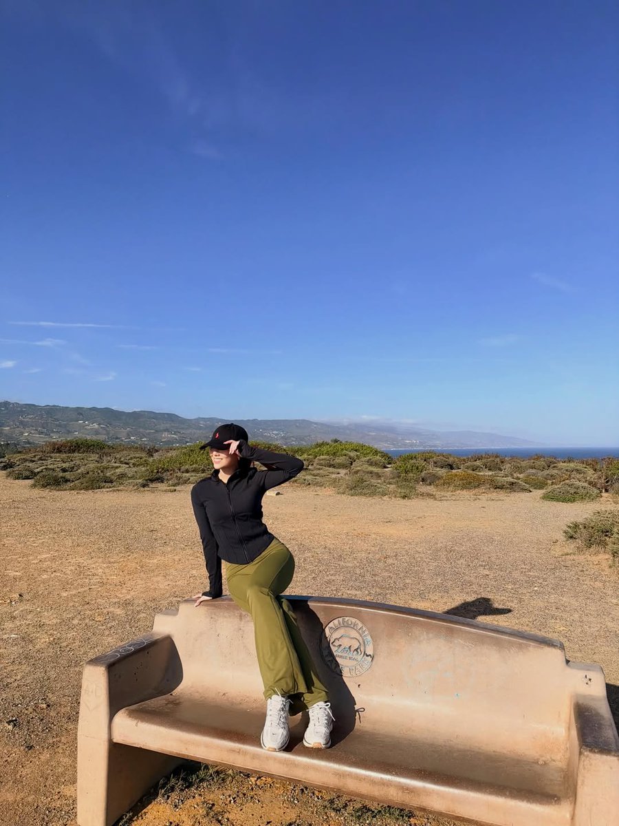 ABSCBNNews's tweet photo. ‘Everything Hallelujah’ ⛰️
 
BINI Mikha reminisced about her experience visiting Point Dume in California.
 
(📷: Mikha/Instagram) https://t.co/ccDYK5QysK