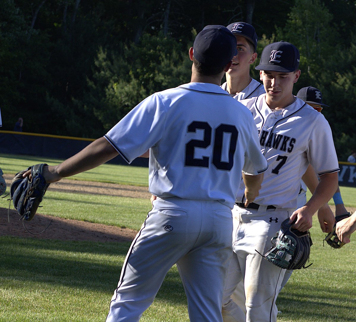 DoubledDRD's tweet photo. Pics from Today's 2-0 win for defending champ #7 @ExeterBaseball_ (13-7) over #10 @CHSTideBaseball in the 1st round of the D1 tourney. Ethan Battles allowed 1 hit &amp; walked 4 in 6 inns for Exeter. The Blue Hawks host #15 @_PHSBaseball_ (8-12) in Saturday's quarters. @NHULSports https://t.co/cdviHNphsx