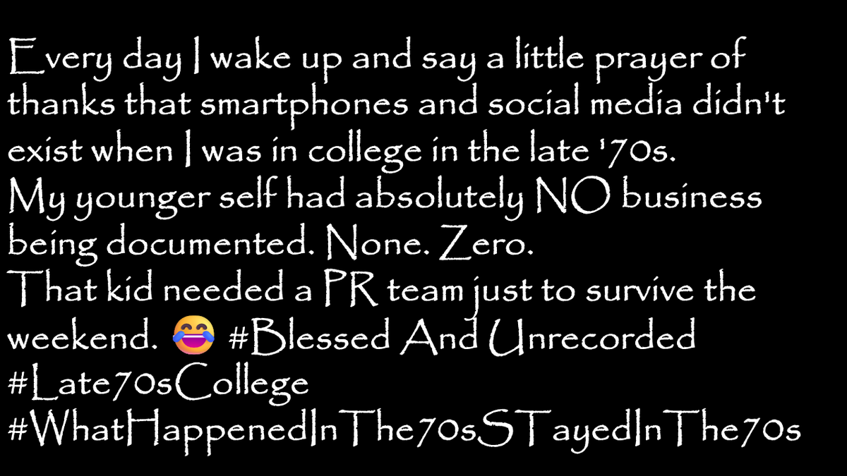 EdFurbee's tweet photo. #WhatHappenedInThe70sSTayedInThe70s https://t.co/09jcmHugOy