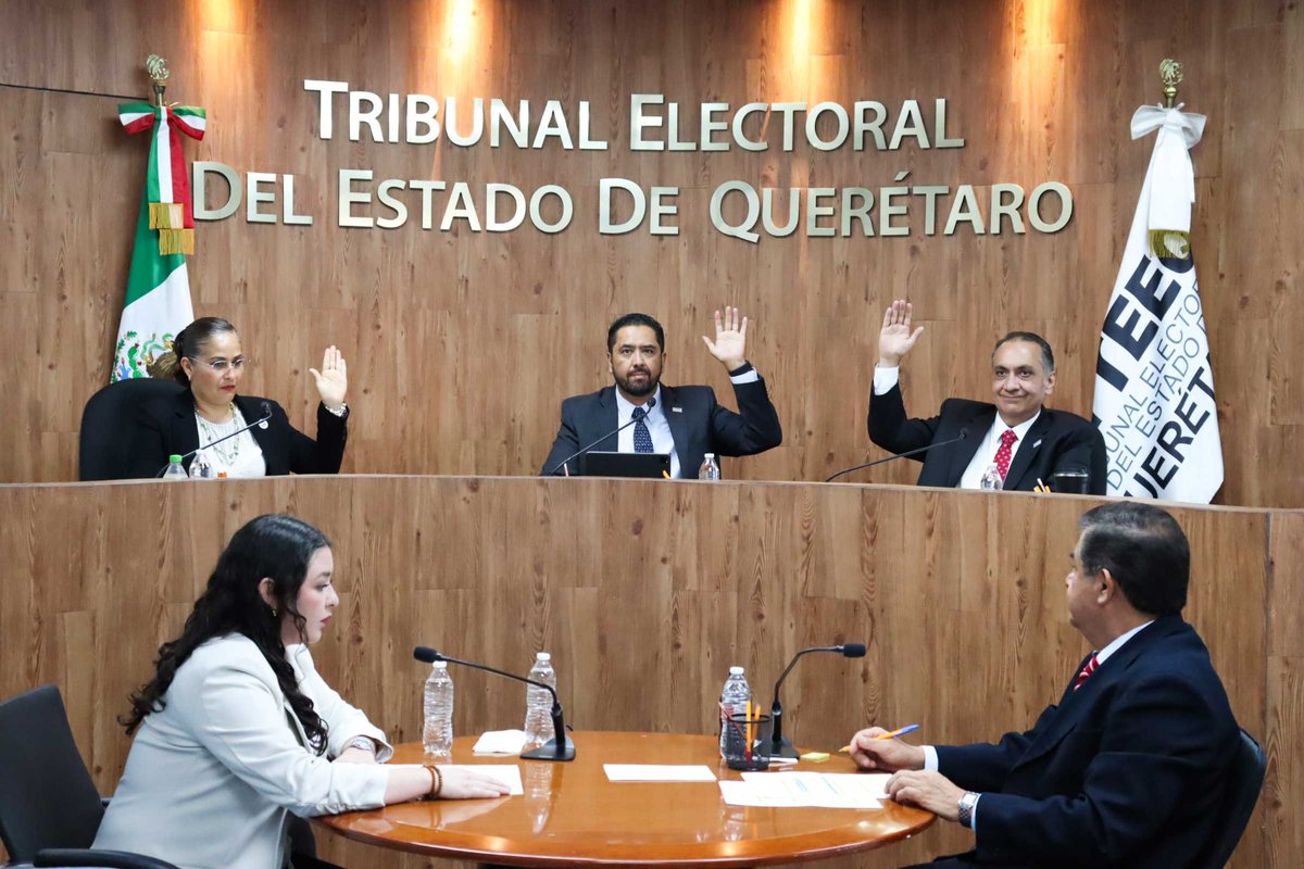 TEEQRO's tweet photo. 📢Boletín de Prensa no. 13/2026. Tribunal Electoral del Estado de Querétaro emite nueva resolución en cumplimiento a sentencia de Sala Regional Toluca.

Consulta el boletín: https://t.co/t4ZYZErpRT https://t.co/tuXLZcn08b