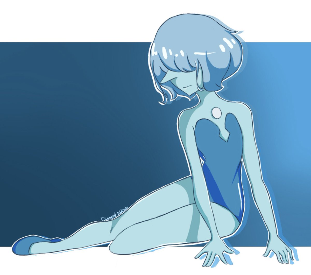 Bappie3D's tweet photo. Blue pearl redraw #stevenuniverse #digitalartㅤㅤㅤㅤ #illustration #fanart #stevenuniversefnart https://t.co/nCbcUAOVGi