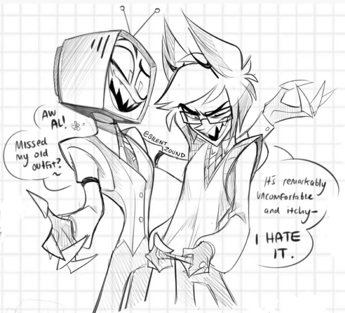 princessvox's tweet photo. NERD ALASTOR NERD ALASTOR NERD ALASTOR https://t.co/EPz6PdsqIt