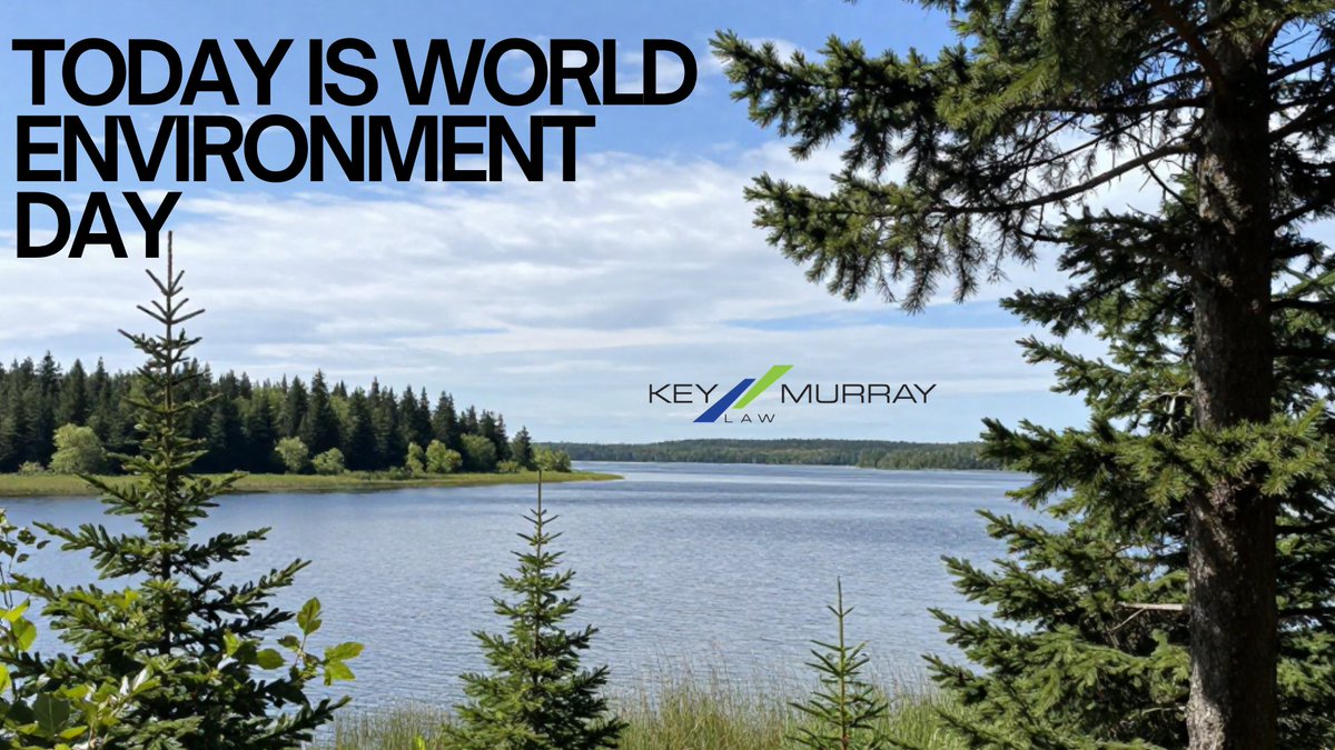 KeyMurrayLaw's tweet photo. 🌎 Happy World Environment Day!

We're proud to call PEI home and grateful for the beautiful environment that surrounds us. Today is a great reminder that small actions can make a big difference for future generations. https://t.co/MgPHu8LQgf