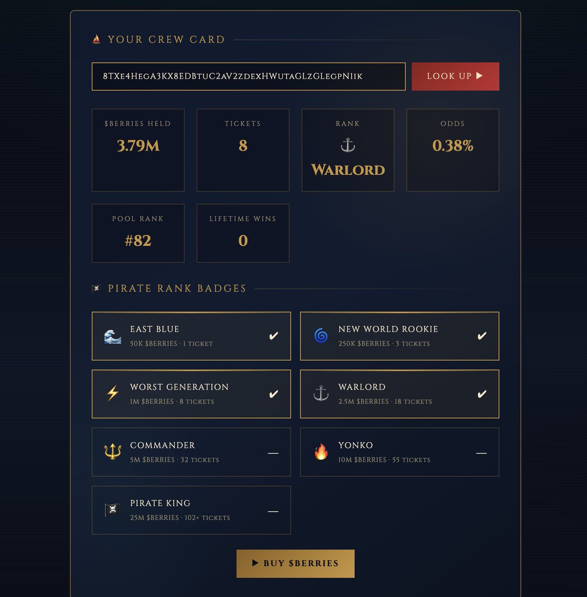 Berries Coin tweet media