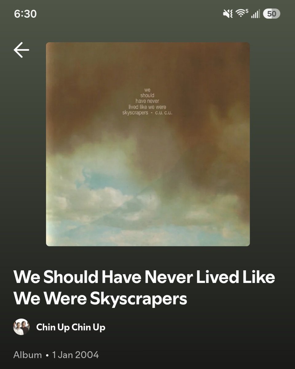 NickBlaubach's tweet photo. @DanRShafer I think you were trying to remember this Chin Up Chin Up album actually

(Jokes aside this album is very good and CUCU absolutely could have opened for CYHSY) https://t.co/nP7gxa87zu