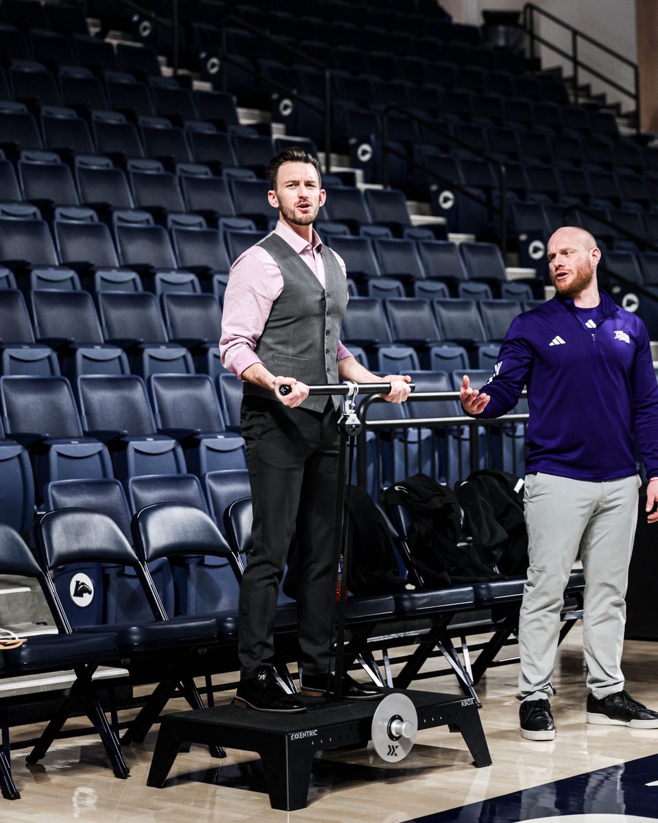 HPUMBB's tweet photo. Happy Birthday to our athletic trainer, Quade! 🥳

#GoHPU x #OnTheProwl https://t.co/V68JGTKTJA