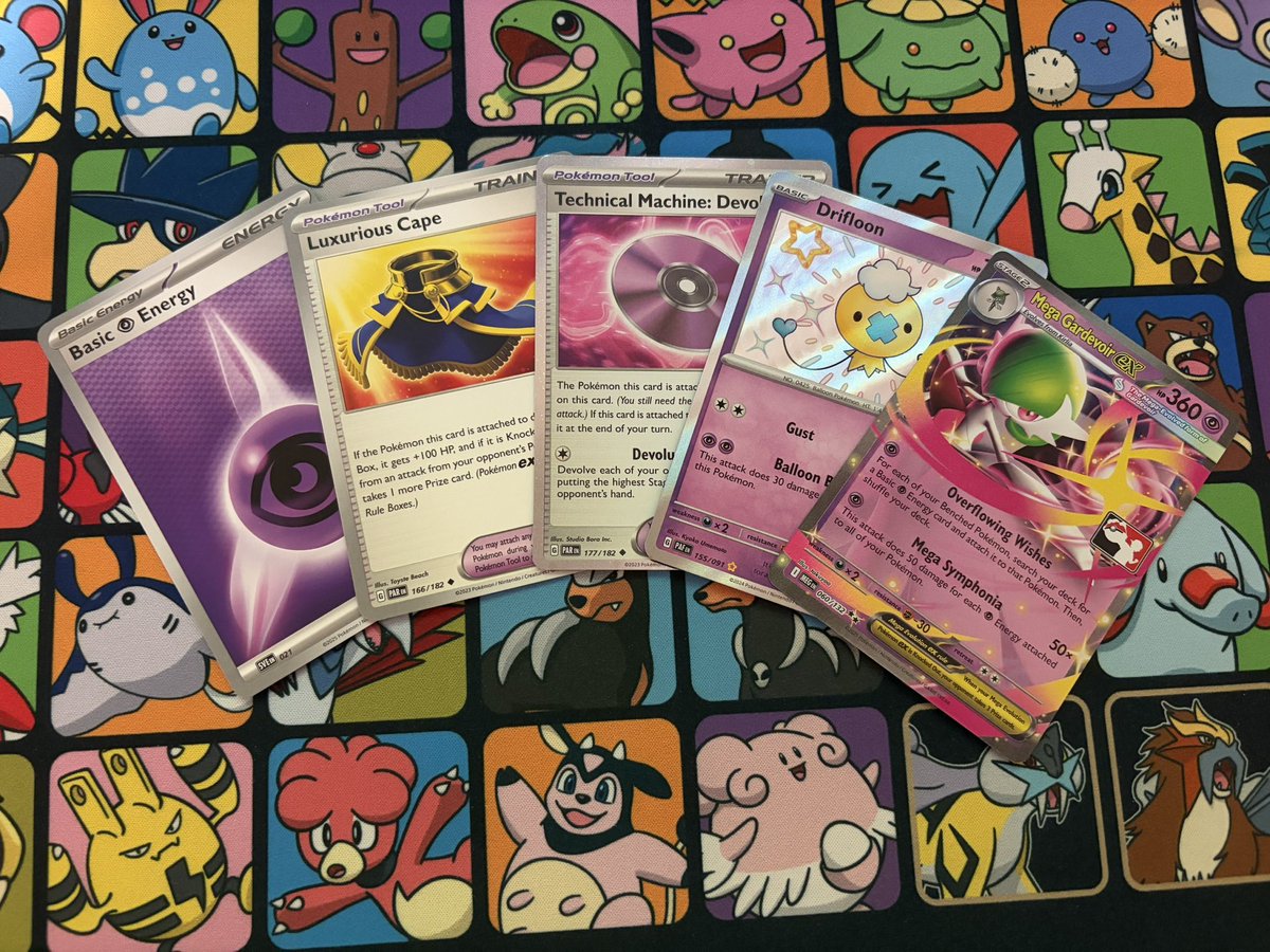 rr9863's tweet photo. Gardevoir ex based on the last couple of 60s Henry Chao piloted. Sideboard includes some options for a diancie-less list and the mega gardy for anyone brave enough to attack with it as a closer. https://t.co/Aublyj7qvo