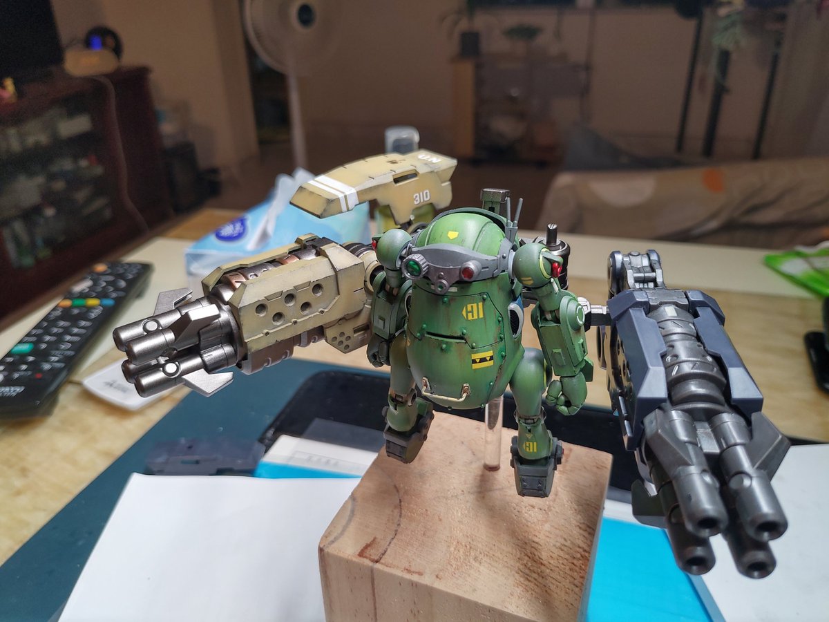 goaheadMax's tweet photo. 完成了右邊重砲 :)
#メカトロウィーゴ #wego #mechatrowego
#scopedog https://t.co/kQtFtqwXjH
