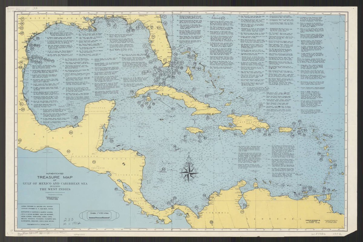 Majora__Z's tweet photo. The Gulf of Mexico and the West Indies / Caribbean Sea is also pretty rad

It's begging for an alt-history scenario with a big maritime Maya, Taino, or Calusa empire 

Historically the Maya did actually have a coastal trading network up into Veracruz and down into Honduras, but the evidence of them trading with Caribbean groups (who DID trade with groups like the Calusa in Florida) is pretty circumstantial and suspect, sadly