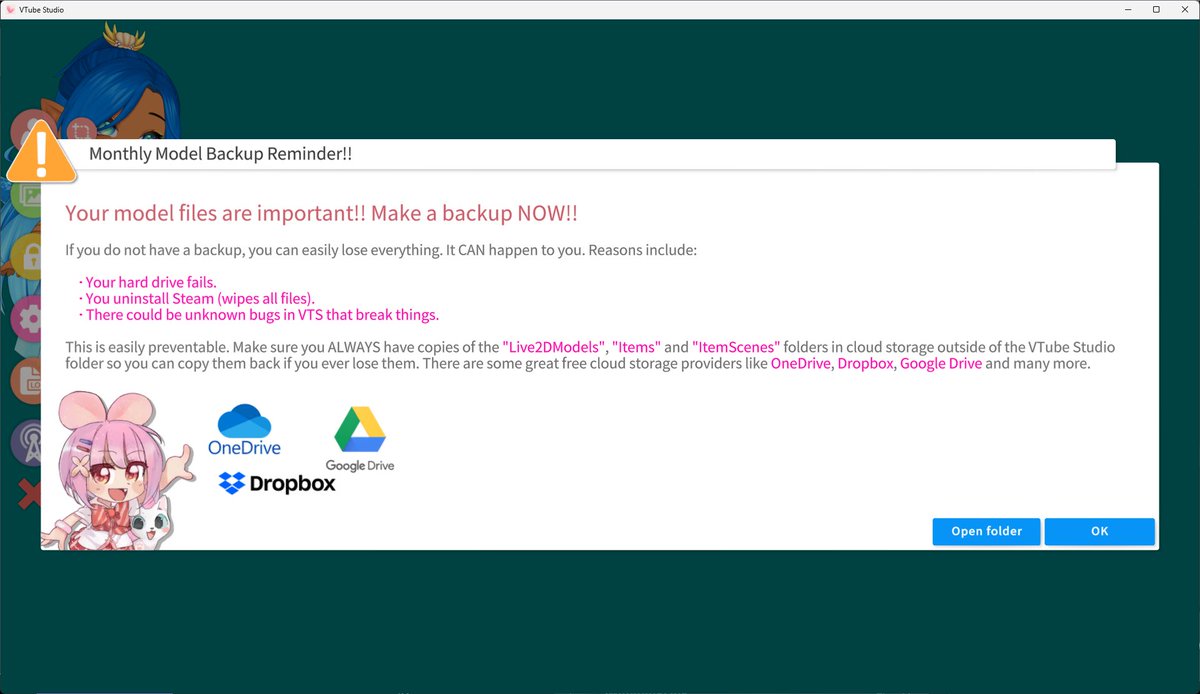 SwimmingLink's tweet photo. Monthly reminder to back up your stuff! I finally set up a NAS (with a RAID5). I'm still in the process of copying stuff to it. https://t.co/oLC8H9S23e