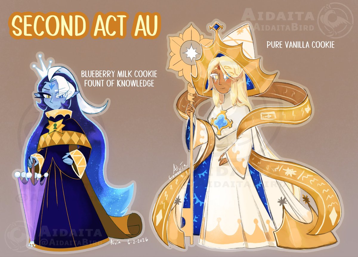 AidaitaBird's tweet photo. Fount and PV in my Second Act AU but more human looking
I’m happy about how this turned out 
#cookierunkingdom #fountofknowledge #purevanillacookie #art https://t.co/HJ9OP7ITk1