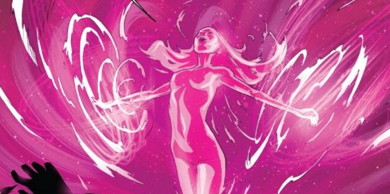 SiteJamesons's tweet photo. Vi uma galera reclamando da identidade visual rosa nos poderes da Jean Grey no jogo do Wolverine... mas gente, é exatamente assim nos quadrinhos... do que tão reclamando? kkkkk https://t.co/vO7E5nJM31