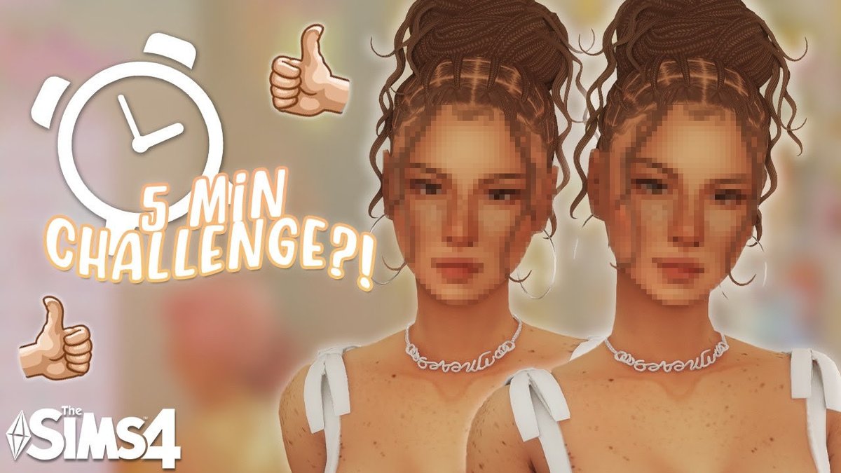 dearycore's tweet photo. In case you’ve missed it c I posted a new Sims CAS challenge on my channel! 

CAN I MAKE A SIM IN 5 MINUETS? | The Sims 4: CAS Challenge
https://t.co/coHEayTPCo
#sims #showusyoursims #thesims4 https://t.co/ch3Rzknj0v