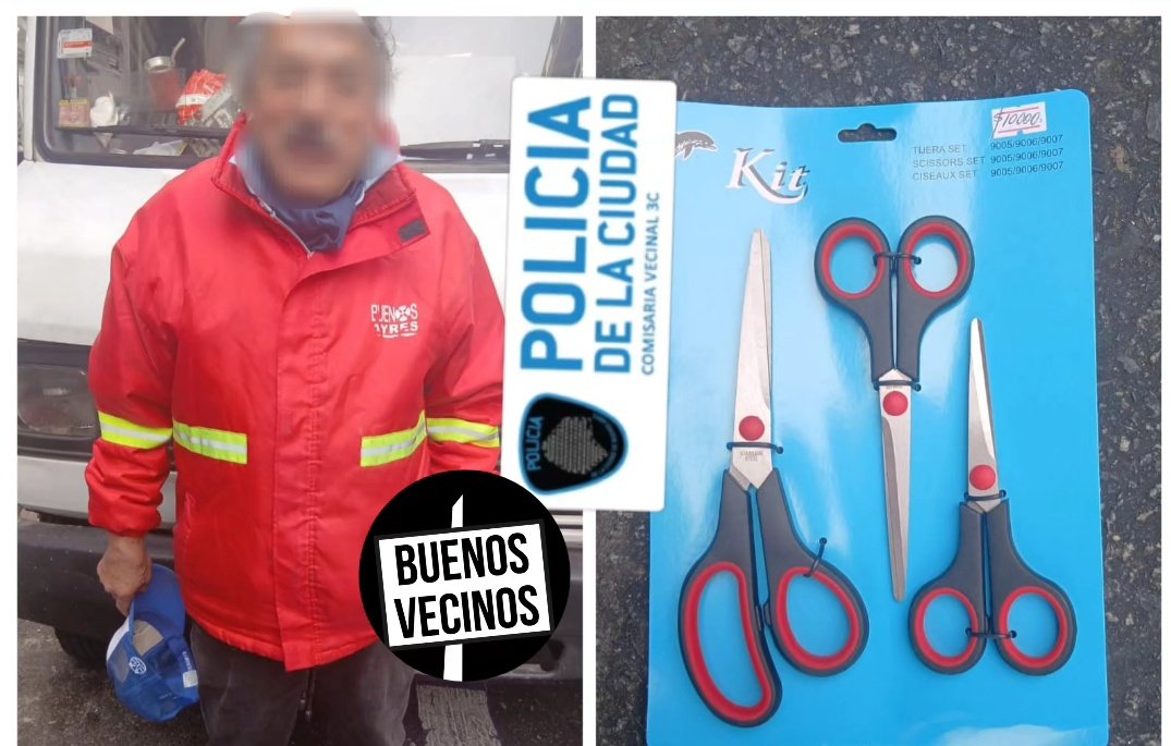 buenosvecinosBA's tweet photo. Balvanera
🔴Secuestran mercadería vendida ilegalmente en la vía pública

En el marco de los operativos de control del espacio público que lleva adelante la Policía de la Ciudad, un hombre fue infraccionado por comercializar productos sin 👇 https://t.co/ljZlEmk9Tk https://t.co/HmmI4Te5iX
