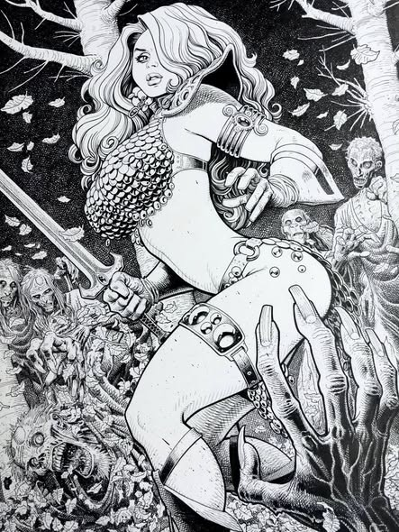 fabiaschi's tweet photo. Arthur Art Adams (born 1963) is one of the most influential comic book artists in American comics. He rose to prominence in 1985 with Longshot, the Marvel miniseries written by Ann Nocenti that completely changed the visual style of many artists throughout the 90s https://t.co/ywxlsWmiMt