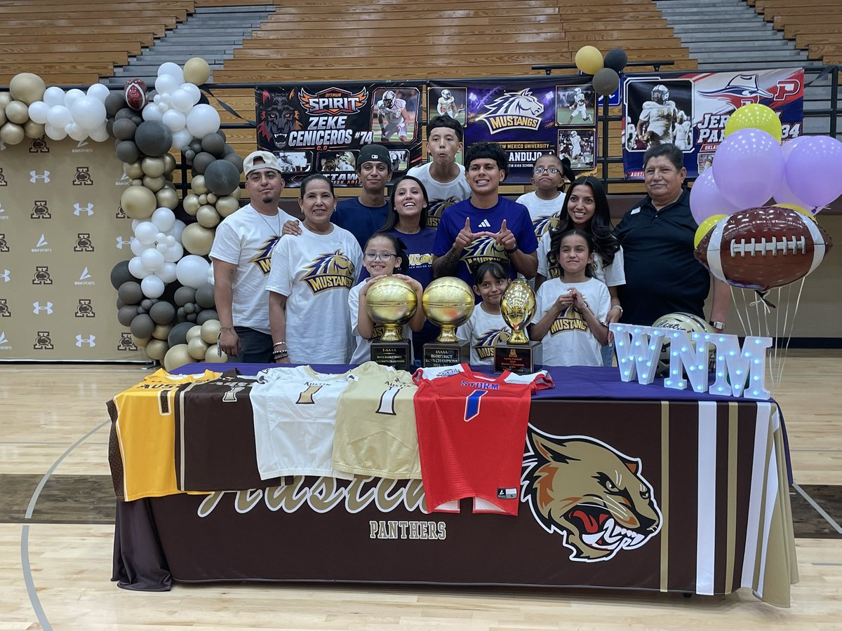 AontheMTN_Hoops's tweet photo. Congratulations to Senior Andruw Andujo on his commitment to play football at Western New Mexico University!! We wish you all the best! @andruw1andujo_ https://t.co/zpKn88Pb5d
