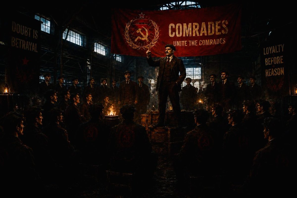 Joelliuzzi's tweet photo. What is a Comrade?
A Comrade is the one still building when the timeline is quiet. Still grinding when the charts are red. Still believing when others have already quit.
No excuses. No surrender. No off switch.
Bull market or bear market, Comrades show up every day. 🫡🚀
$COMRADES #Solana #Crypto