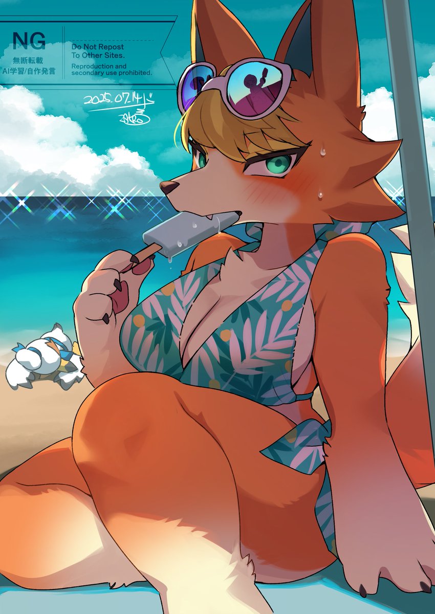 zakro_zkzk25's tweet photo. 過去イラスト再掲の儀🏖️ https://t.co/opzbpC1mol