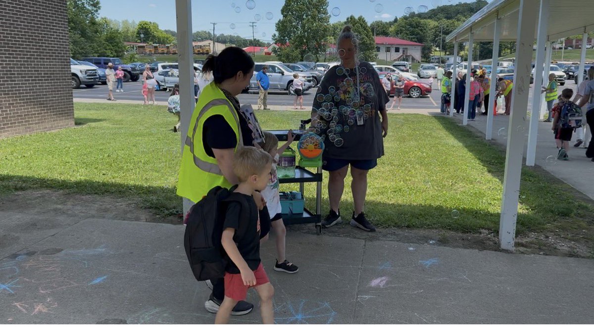 BCPreK's tweet photo. Bubble fun for our final send-off of 2025-26! We will miss all of our students so much…Get out and make summer memories, Cubs! Can’t wait for 2026-27!🦁❤️🐾🎉☀️🌊💦🛝 https://t.co/biQUHlieVO