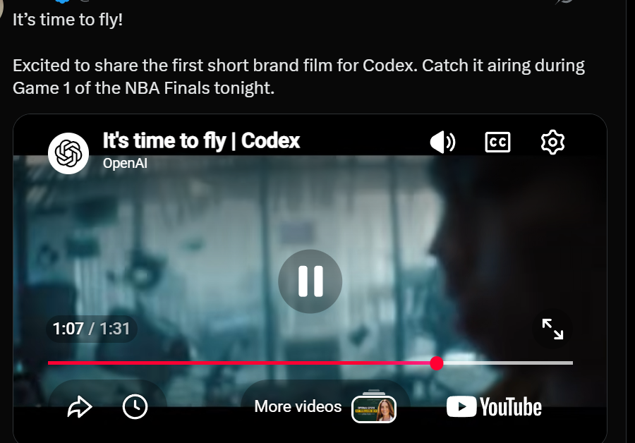 01Singularity01's tweet photo. IMHO this is scary and ungettable to normies.
More proof that current AI wave does not get people.
This wants to be early Apple, but misses.
NBA finals watchers will be like...whaaaaa???? https://t.co/btTWtNEELF