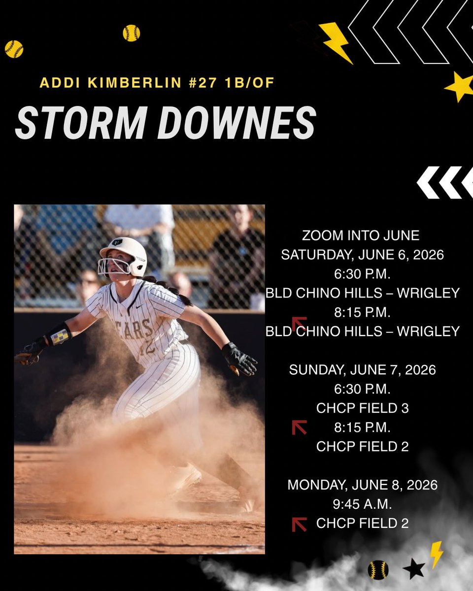 AddiKimberlin27's tweet photo. @GaelsSoftball I’ll be there! Come watch AZ Storm Downes! https://t.co/DZQNYuMY6O