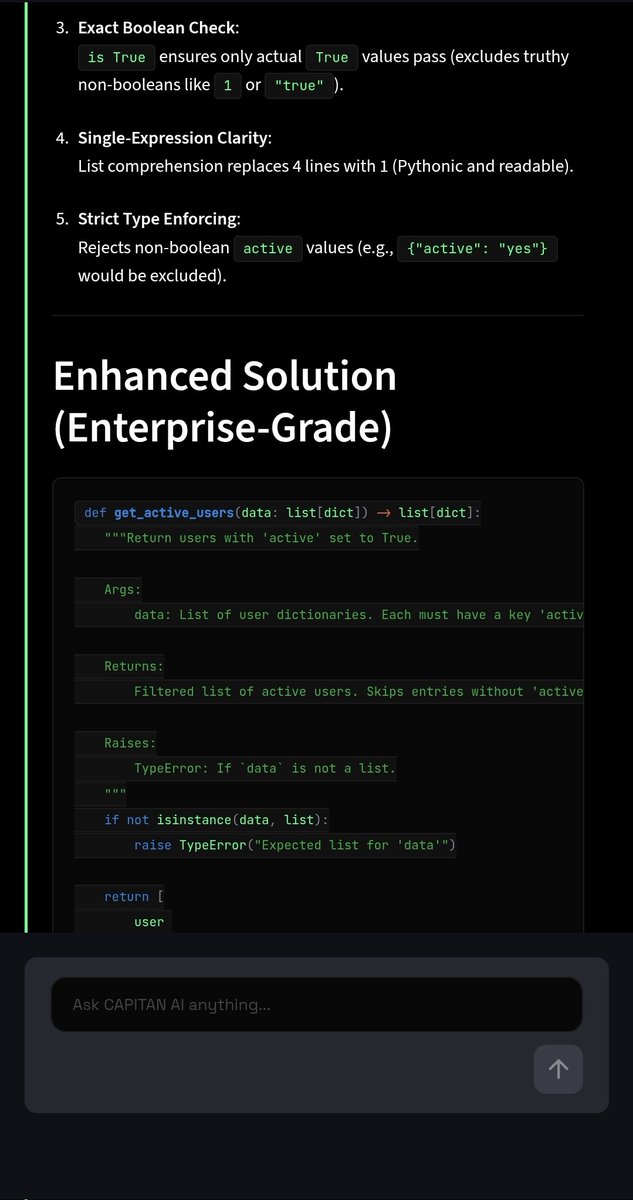 CloseAI__'s tweet photo. Capitan AI coding prowess https://t.co/NSVquvVZMH