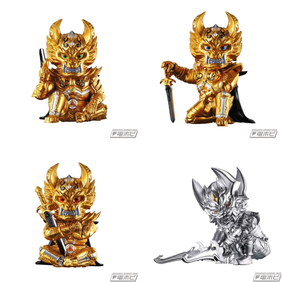 hobby_magazine's tweet photo. 【昨日の話題】黄金の鎧や牙狼剣もハイクオリティな造形で再現！『#牙狼』シリーズがガシャポンフィギュア「まちぼうけ」に登場！ガシャポンオンラインにて6月4日（木）11時から販売開始！

https://t.co/vsboduvBVe

#カプセルトイ https://t.co/laXoHlRtA0