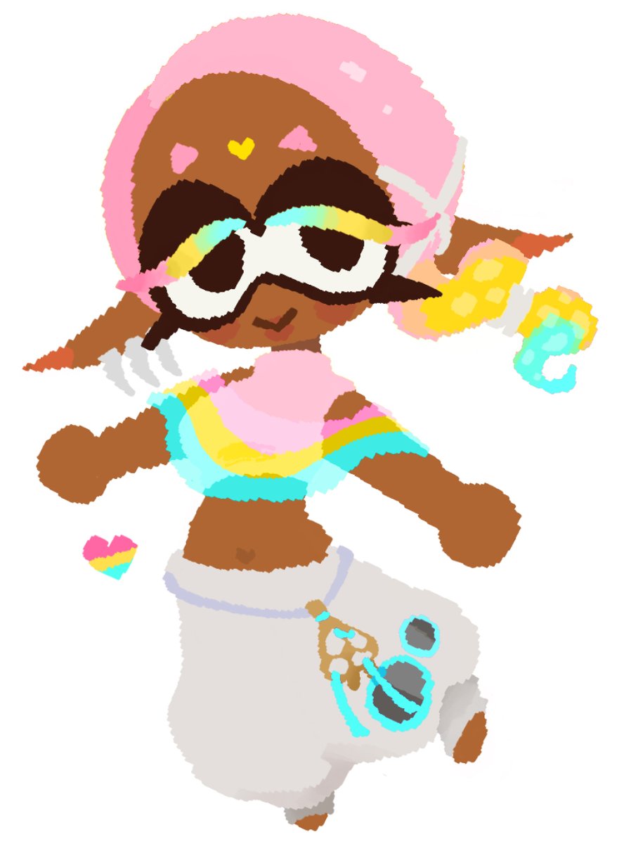 Kitt_me_not's tweet photo. 2 (two) of the very tiniest frye splatoon ever… https://t.co/79oO6iUBsG