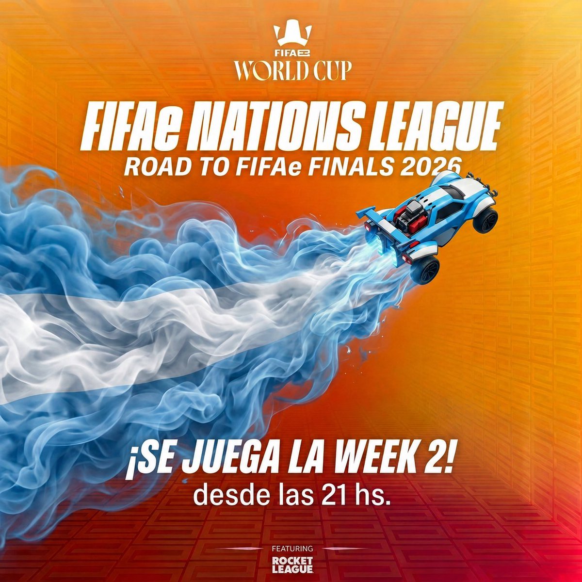 AfaEsports's tweet photo. La banda del Rocket League está lista para otra fecha de la FIFAe Nations League. 
¿CUÁNDO? Hoy y mañana desde las 21:00
Seguilo junto a @6humanosrl y @almost98_clips
Canales:
https://t.co/tWoXgKn6md
https://t.co/pFkrKFwCaK
https://t.co/vMqmA3Z7DI
https://t.co/Nm4JljA9fg https://t.co/ovPCoBmB6V